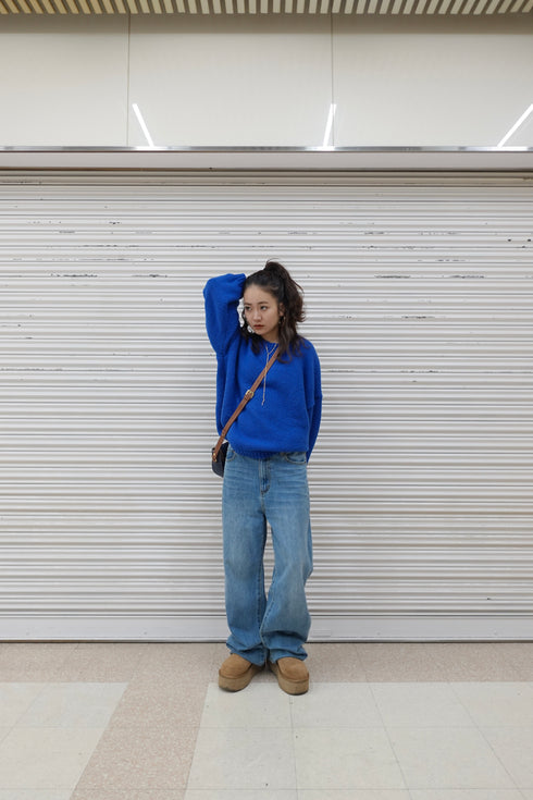 ルーズストレートデニム